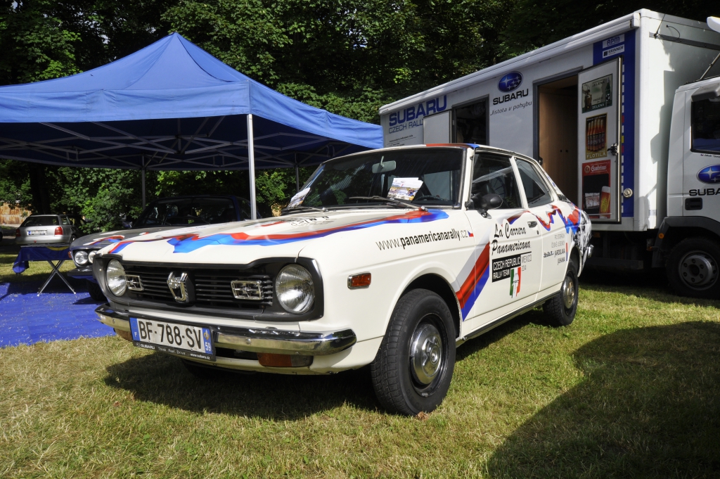 První závodní vůz pro Carreru Panamericanu slavnostně pokřtěn na festivalu Legendy